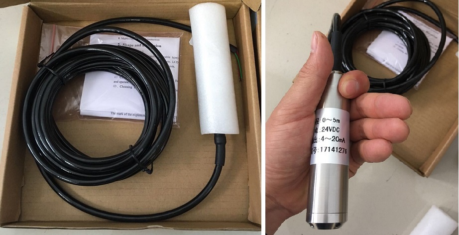 Submersible water level sensor